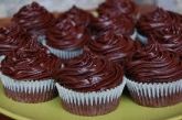 Cupcake com cobertura de Chocolate
